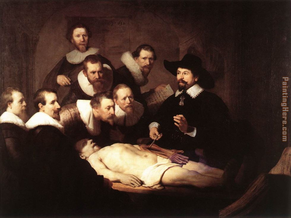 Rembrandt The Anatomy Lesson of Dr Tulp